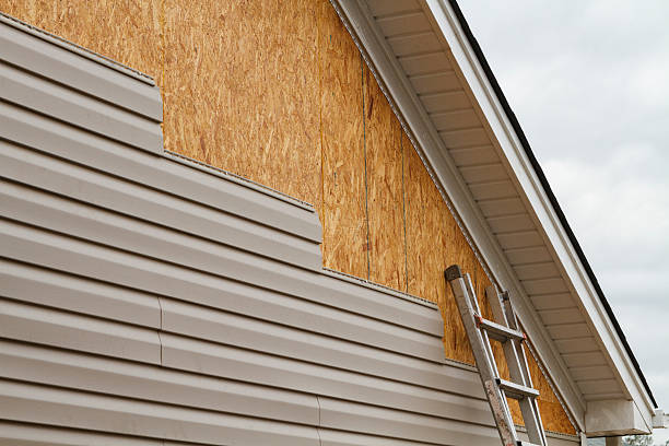 Professional Siding Repair technician working in Penrose, CO